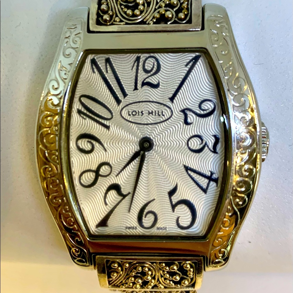 Rare Lois Hill Sterling Silver Vintage Watch